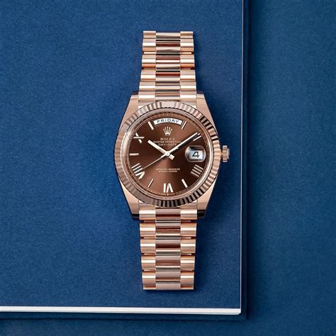 rolex day date 40 mm everose gold|rolex day date 40 228235.